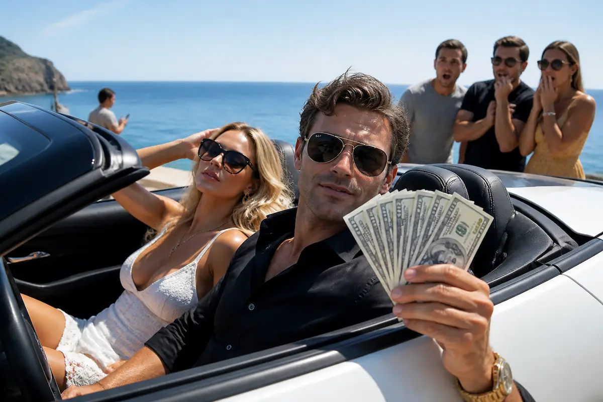 Financially Ruined Followers Hail Crypto Guru's Unwavering Confidence As "Only Thing Not Down 90%" In Their Lives — Batshit Bugle satirical news illustration